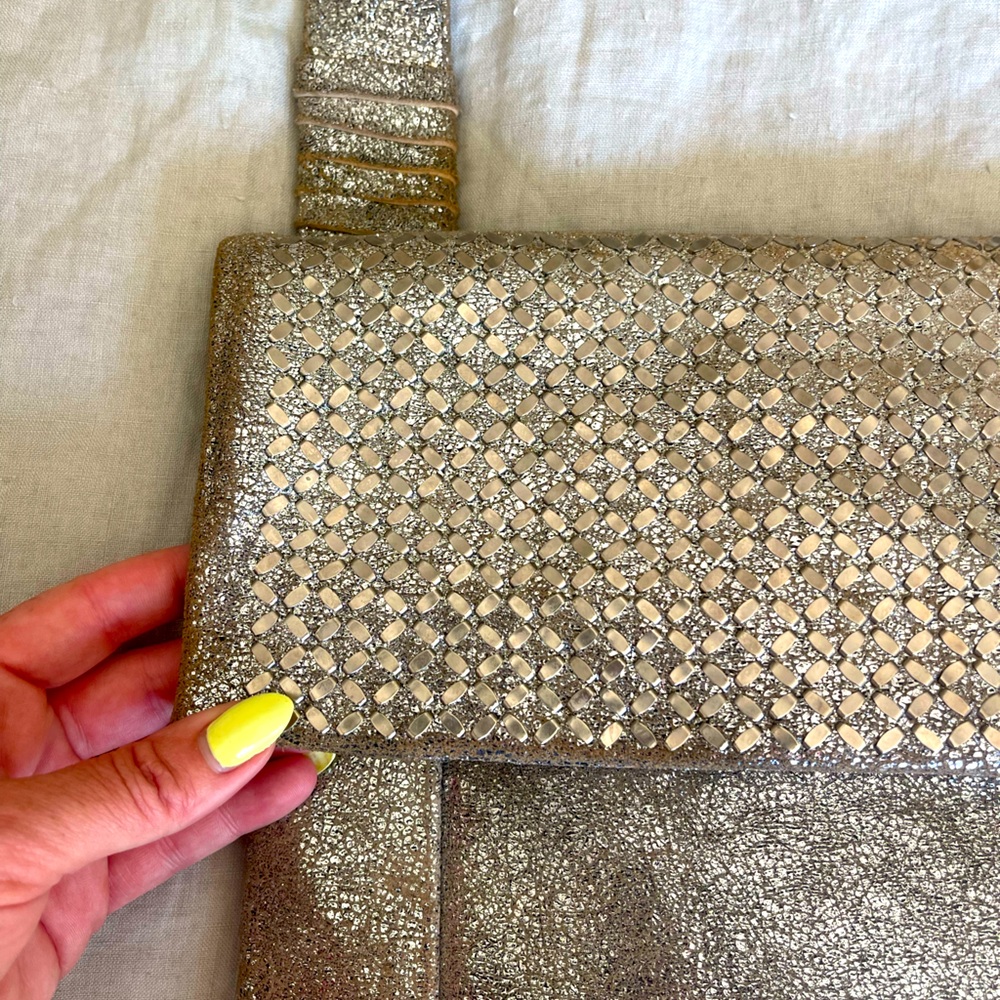 Calleen Cordero Palesca silver bag
